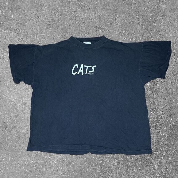 Vintage 80s 1981 Cats Musical Single Stitch T Shirt Large - Picture 2 of 7